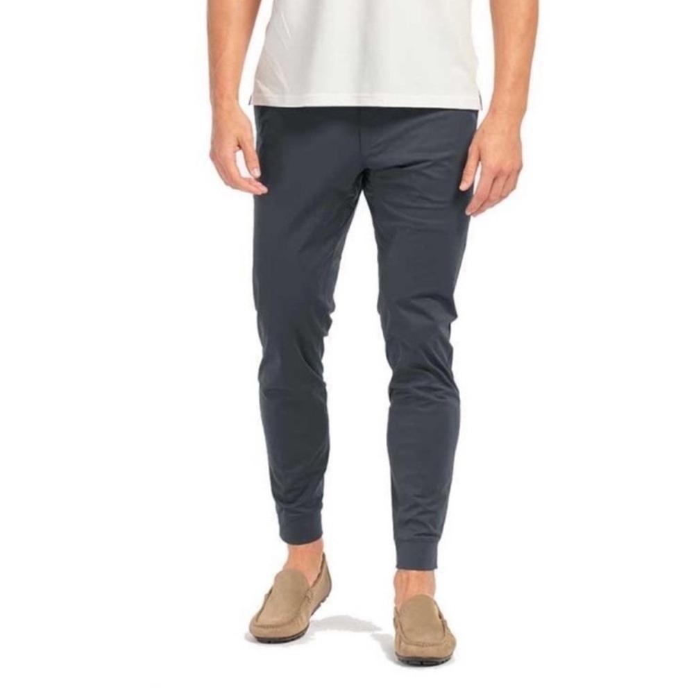 Rhone Commuter Pants with Ankle Zips Size 31 | Charcoal Gray | Athletic Stretch